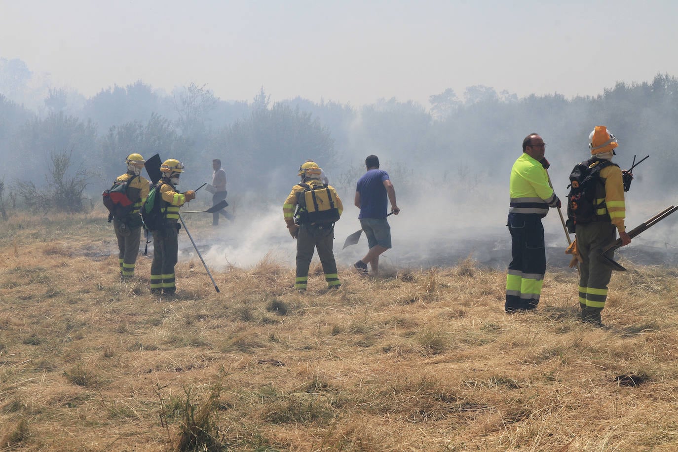 Fotos: Incendio en Trescasas (1)