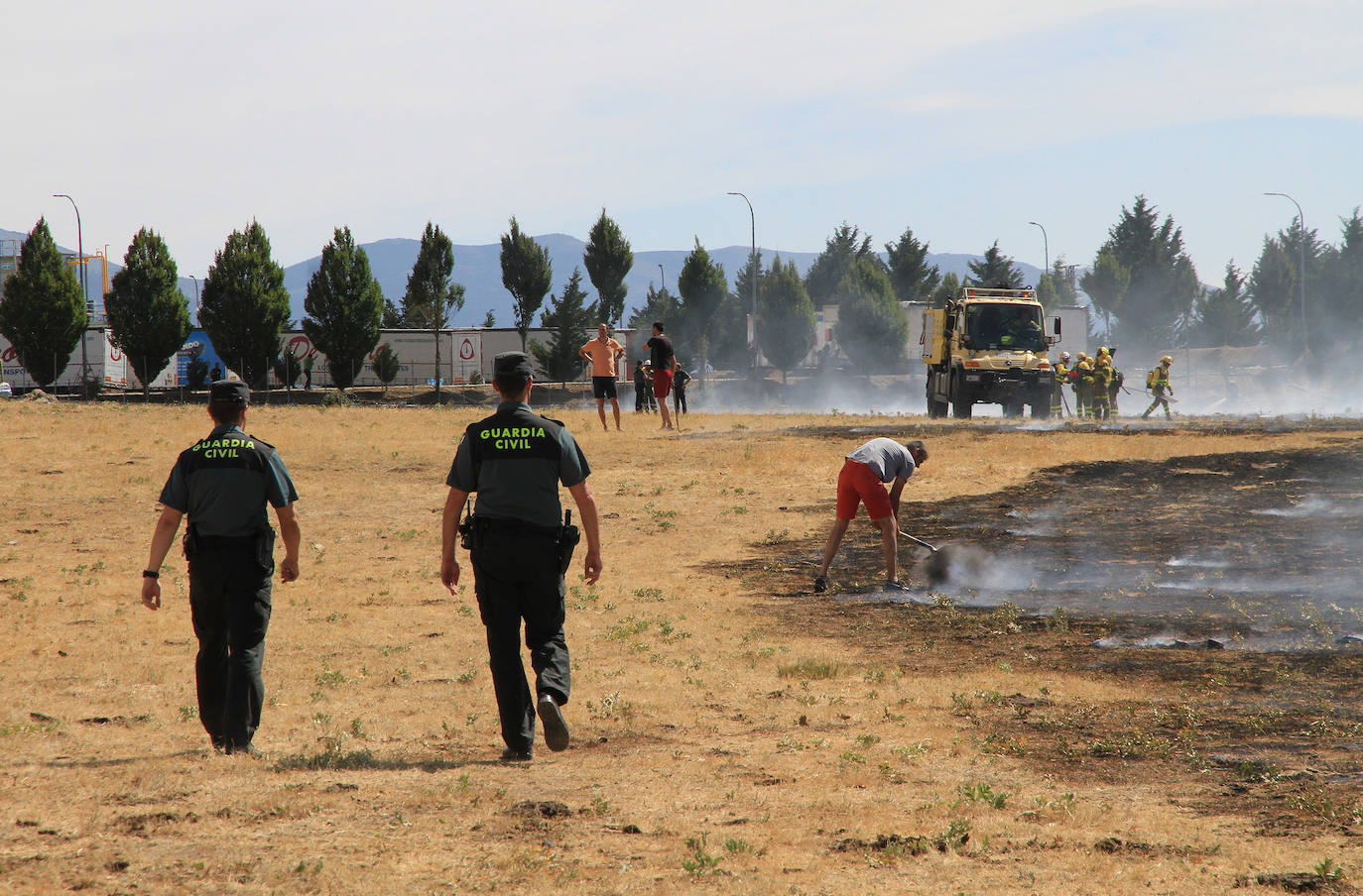 Fotos: Incendio en Trescasas (y 2)