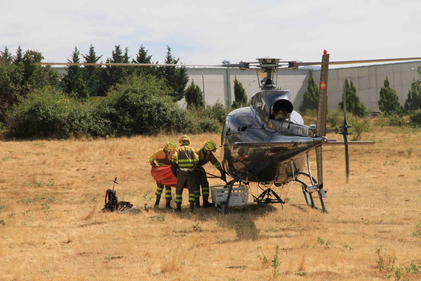 Fotos: Incendio en Trescasas (y 2)