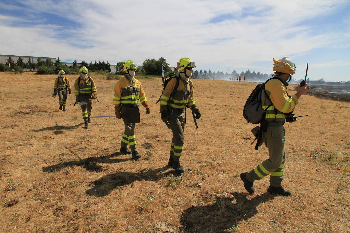 Fotos: Incendio en Trescasas (y 2)