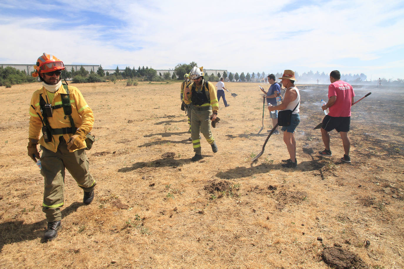 Fotos: Incendio en Trescasas (y 2)