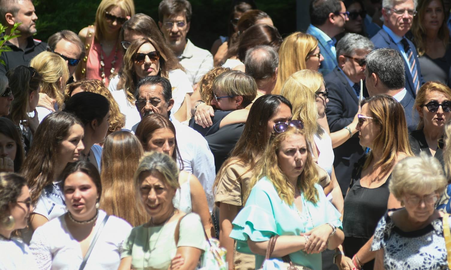 Decenas de personas han abarrotado la capilla del tanatorio de las Contiendas para despedirse de la secretaria del Colegio de Abogados de Valladolid