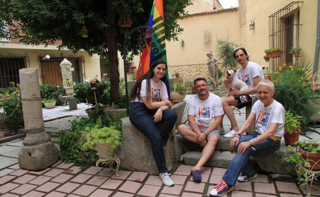 Gema Segoviano (izquierda), Marcos Tarilonte, José Luis Suñer y Ana Cabeza. 