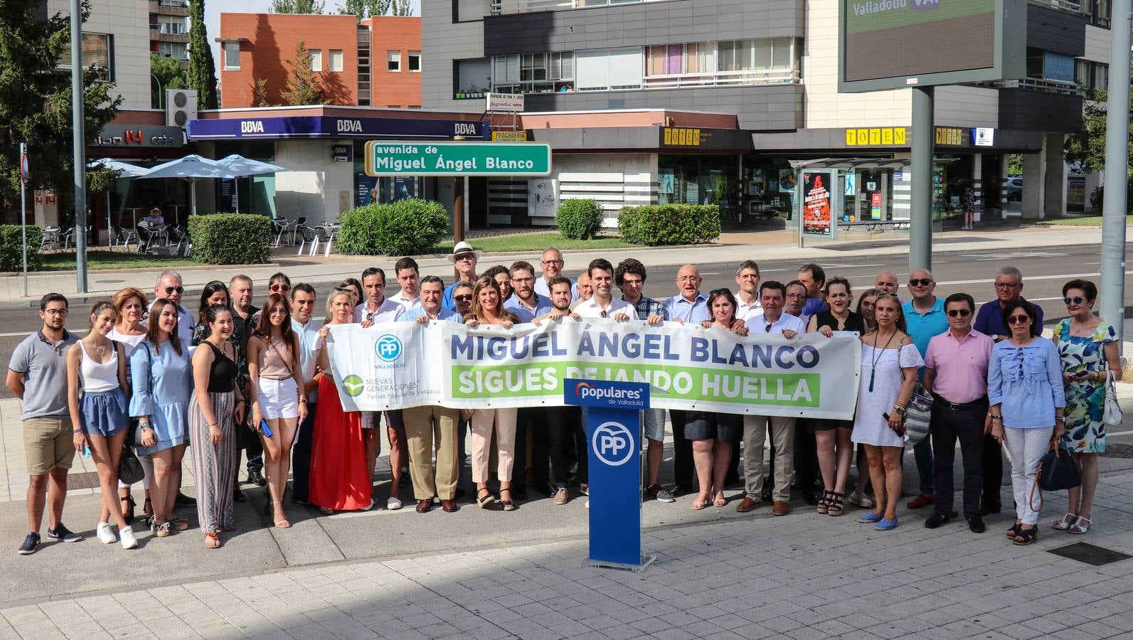 El Partido Popular quiso recordar la figura del joven concejal que fue secuestrado y asesinado por ETA hace 22 años con la lectura de un manifiesto
