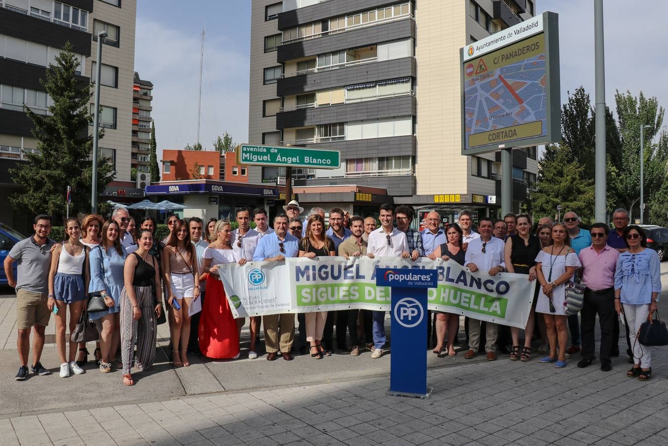 El Partido Popular quiso recordar la figura del joven concejal que fue secuestrado y asesinado por ETA hace 22 años con la lectura de un manifiesto