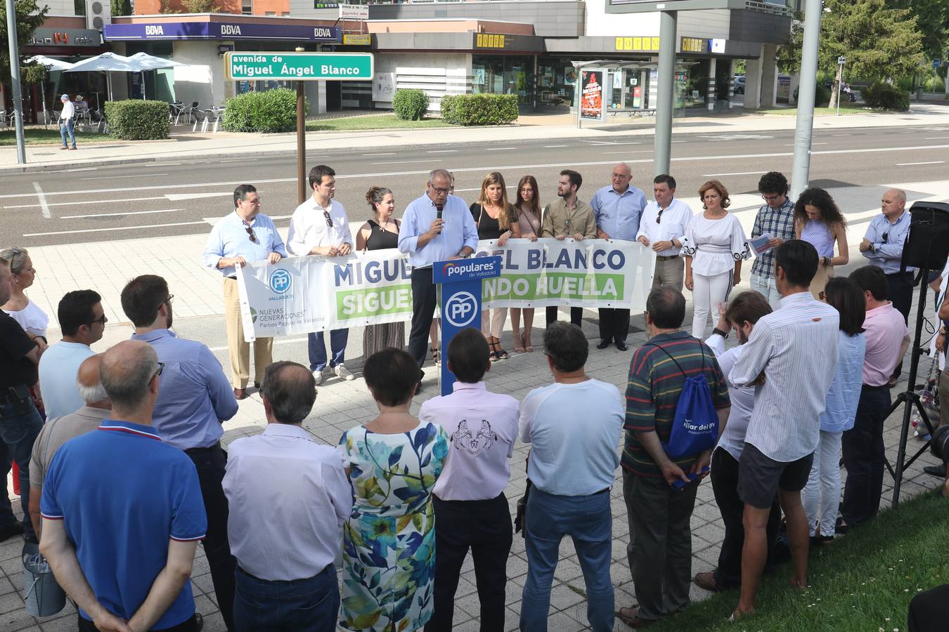 El Partido Popular quiso recordar la figura del joven concejal que fue secuestrado y asesinado por ETA hace 22 años con la lectura de un manifiesto