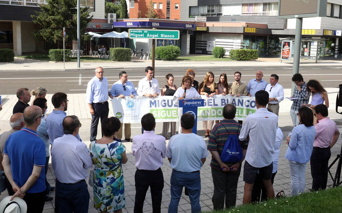 El Partido Popular quiso recordar la figura del joven concejal que fue secuestrado y asesinado por ETA hace 22 años con la lectura de un manifiesto