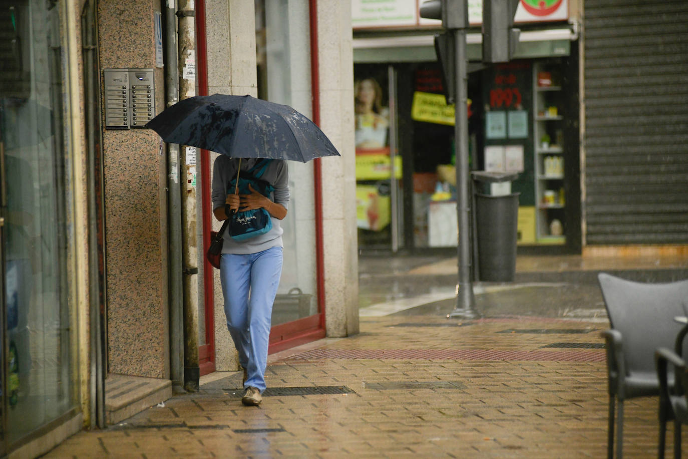 Fotos: Fuertes lluvias este sábado en Valladolid