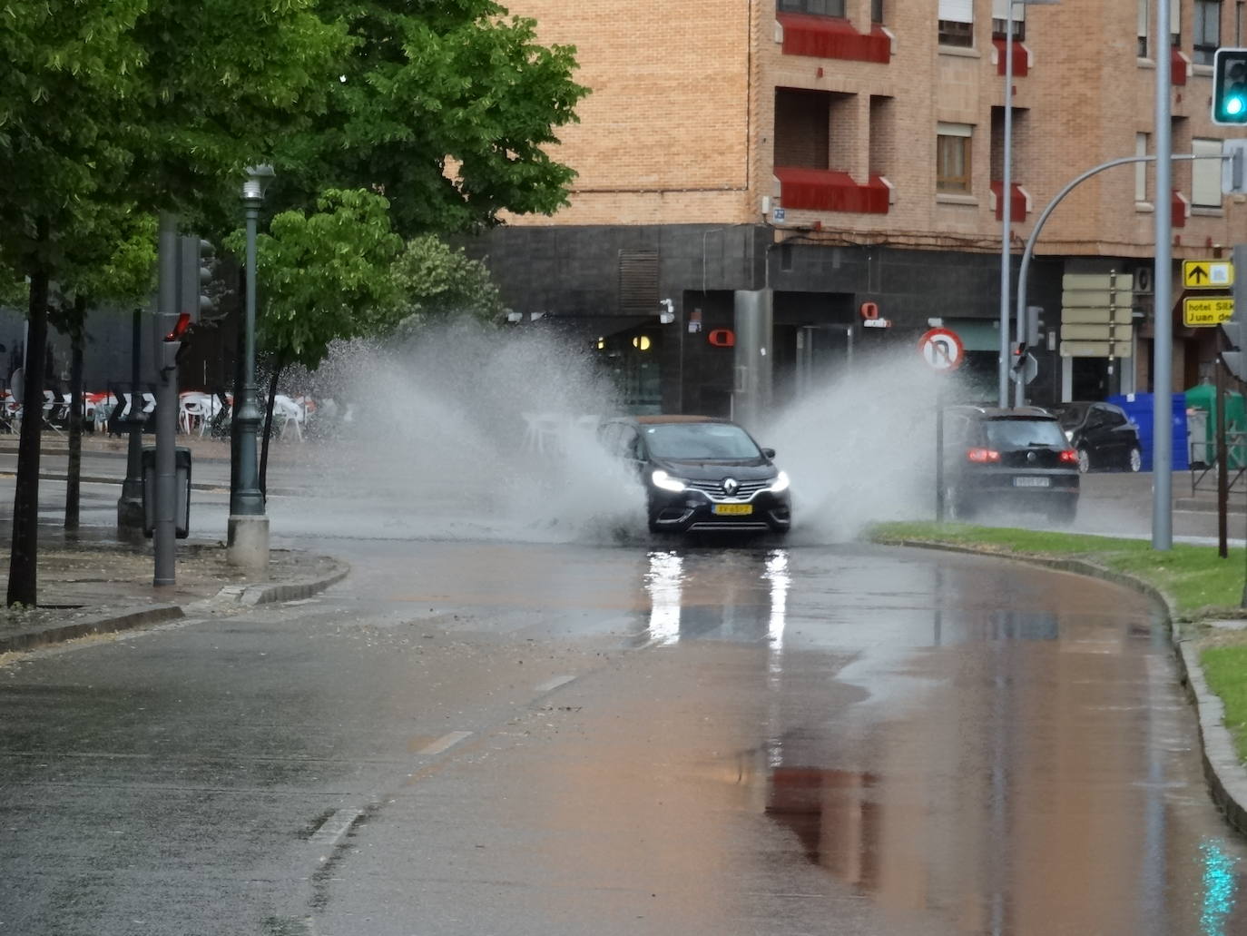 Fotos: Fuertes lluvias este sábado en Valladolid