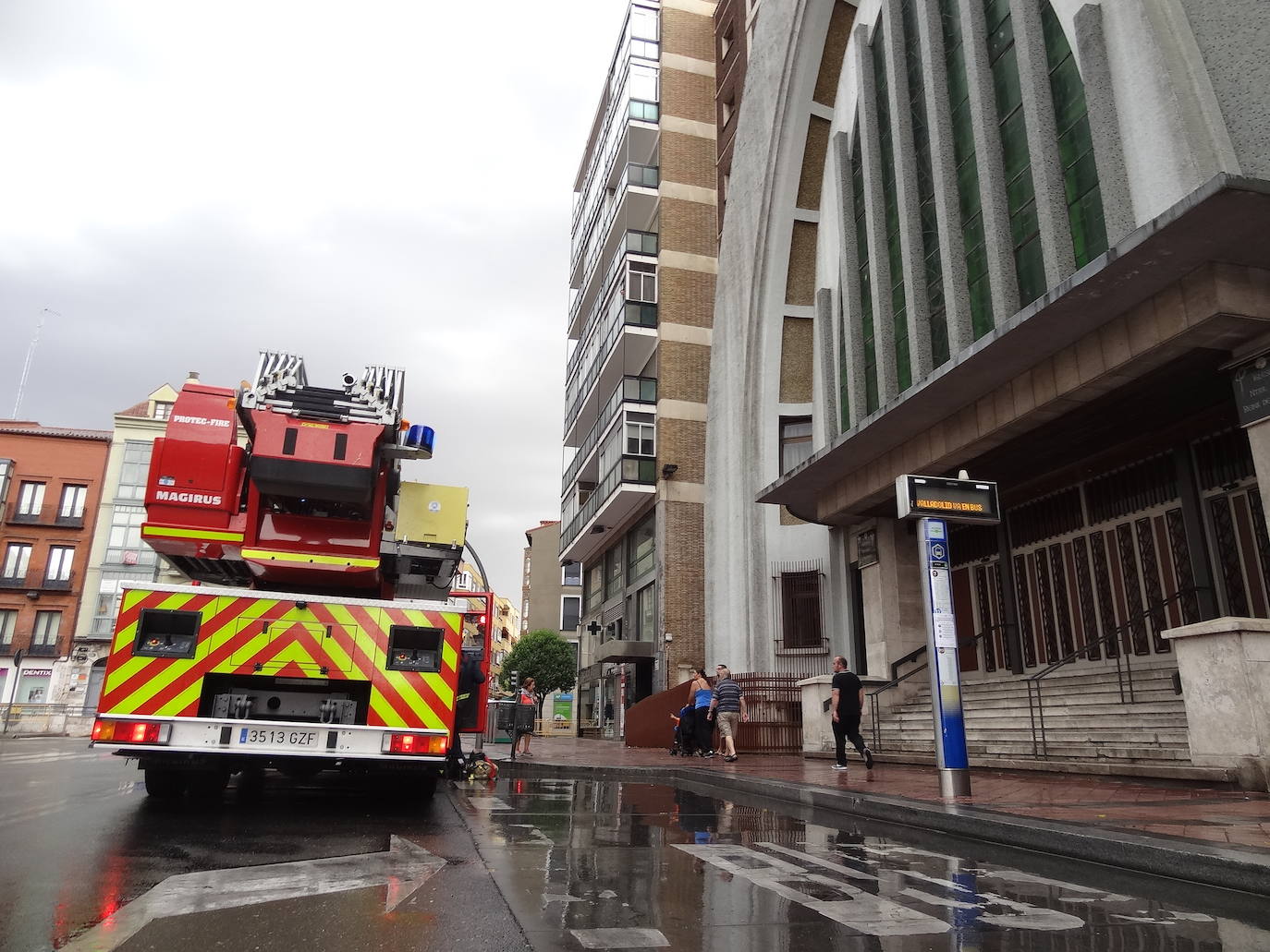 Fotos: Fuertes lluvias este sábado en Valladolid