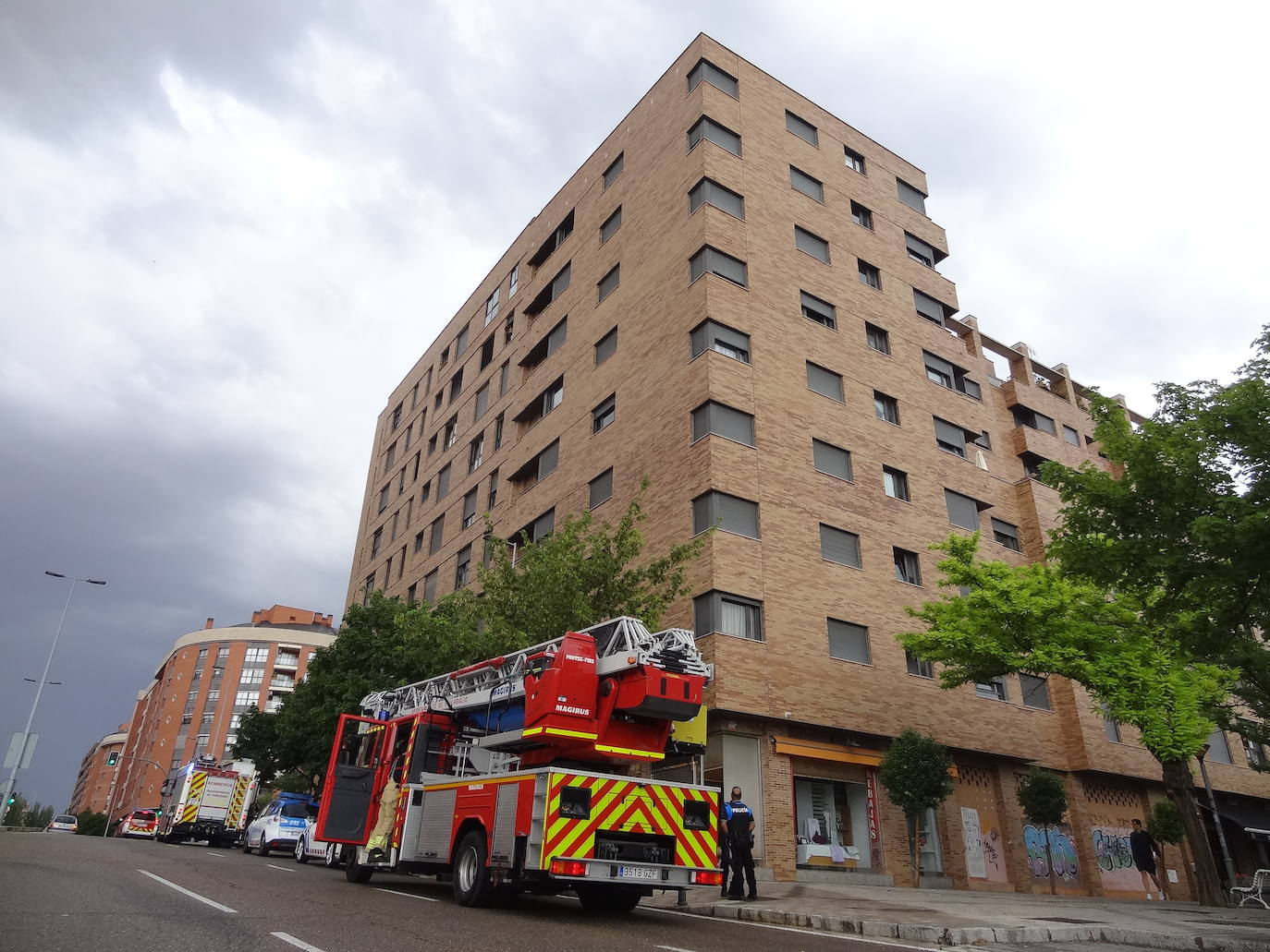 Fotos: Fuertes lluvias este sábado en Valladolid