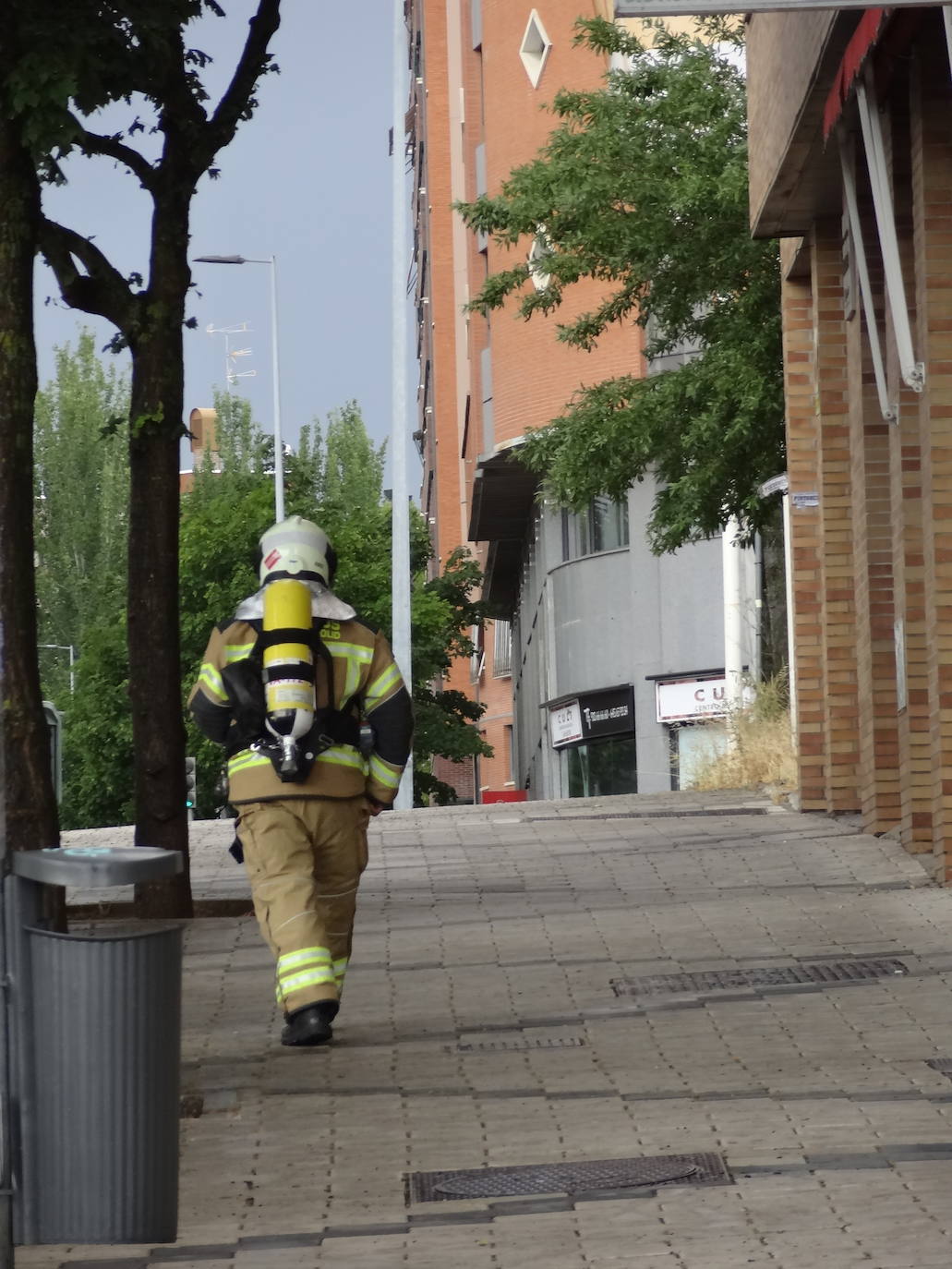 Fotos: Fuertes lluvias este sábado en Valladolid