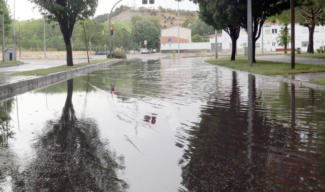 Fotos: Fuertes lluvias este sábado en Valladolid