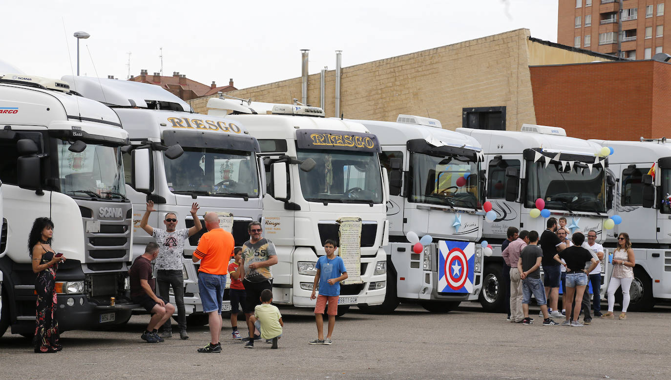 Fotos: Los transportistas de Palencia festejan a su patrón