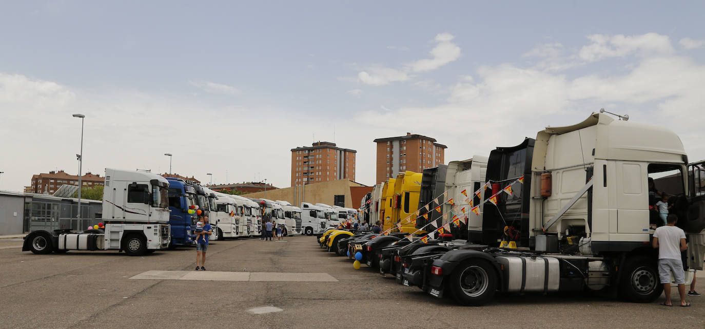 Fotos: Los transportistas de Palencia festejan a su patrón