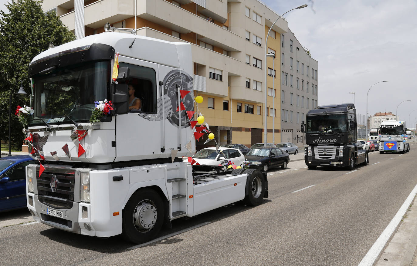 Fotos: Los transportistas de Palencia festejan a su patrón