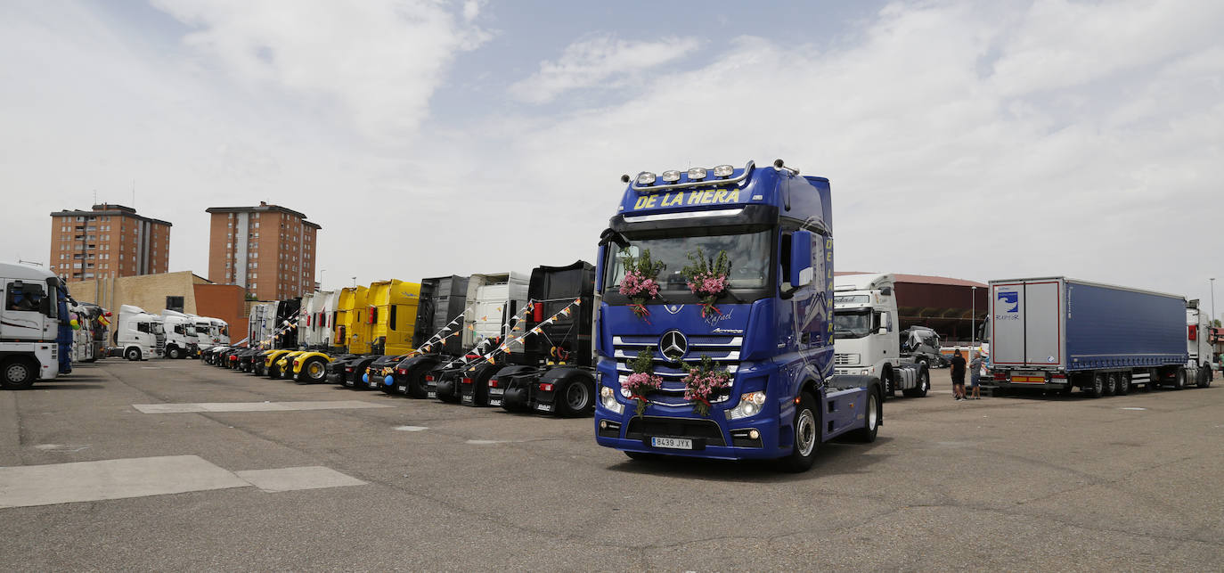 Fotos: Los transportistas de Palencia festejan a su patrón