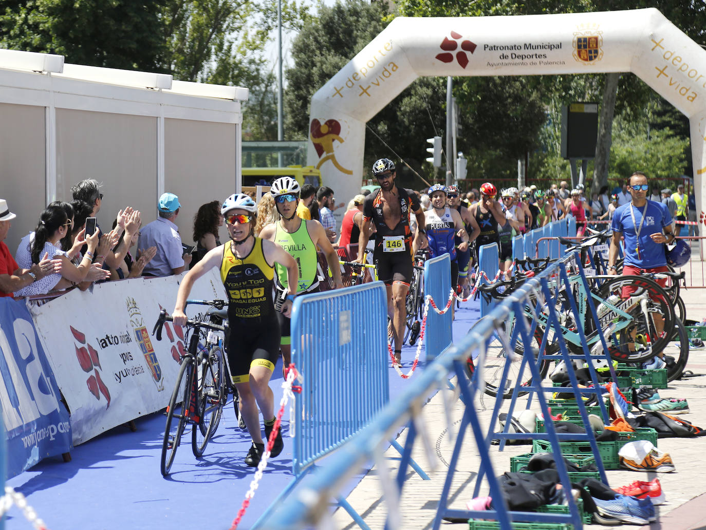Fotos: IX Triatlón ciudad de Palencia