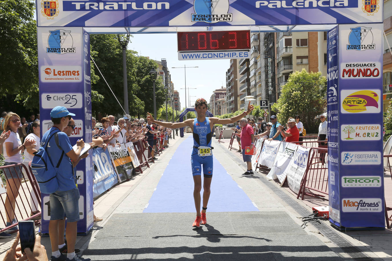 Fotos: IX Triatlón ciudad de Palencia