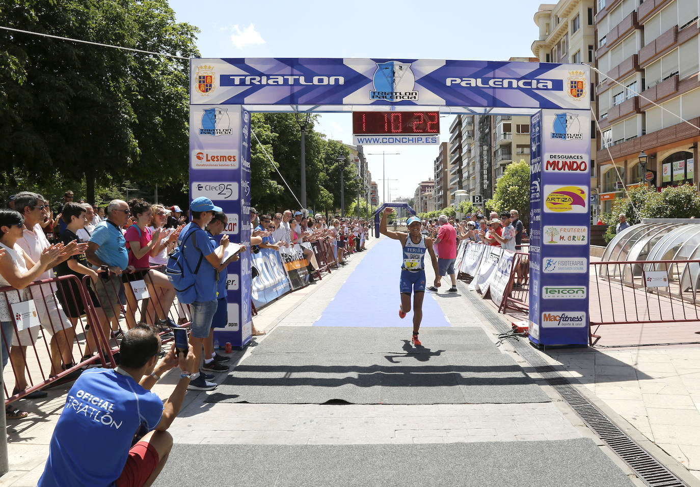Fotos: IX Triatlón ciudad de Palencia