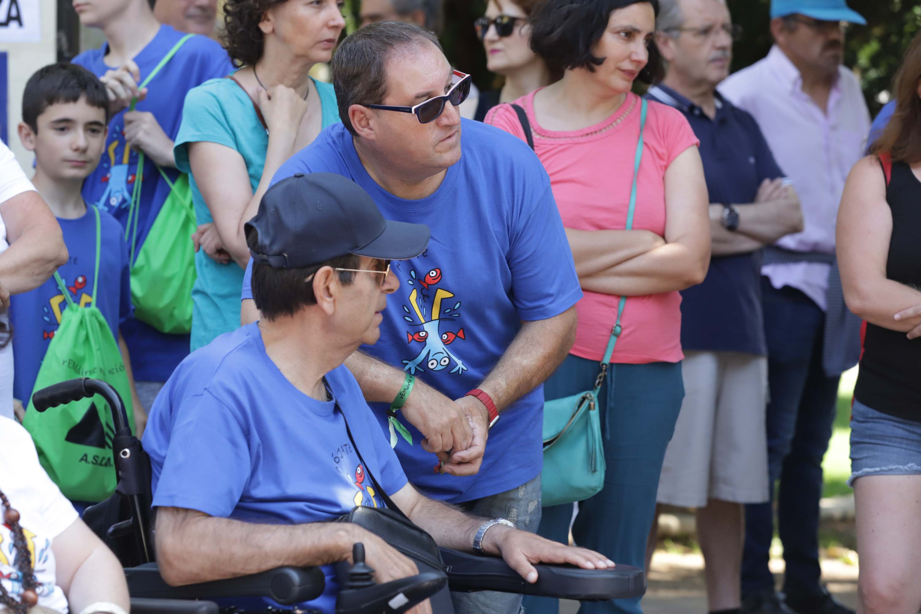 Fotos: Campaña &#039;Mójate por la esclerosis&#039; en Salamanca