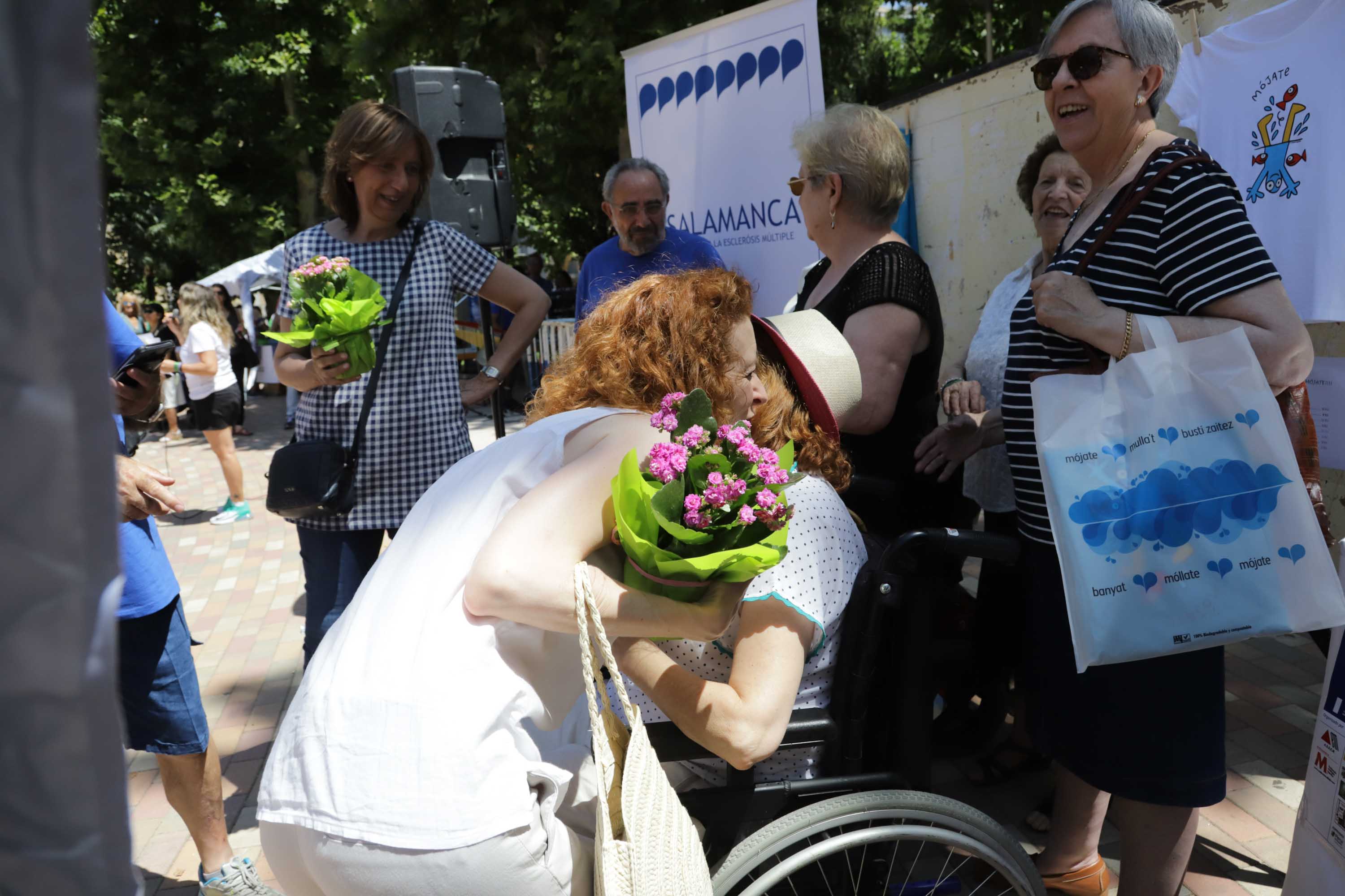 Fotos: Campaña &#039;Mójate por la esclerosis&#039; en Salamanca