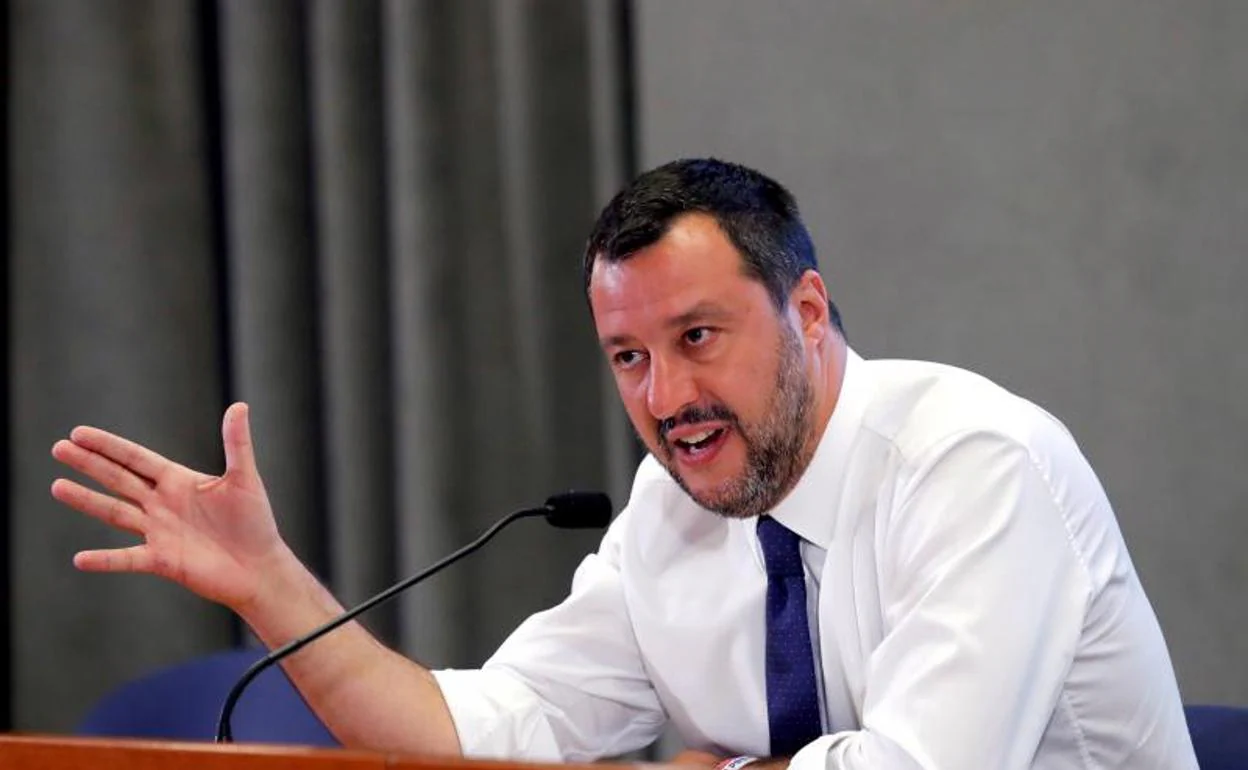 El primer ministro italiano, Matteo Salvini. 