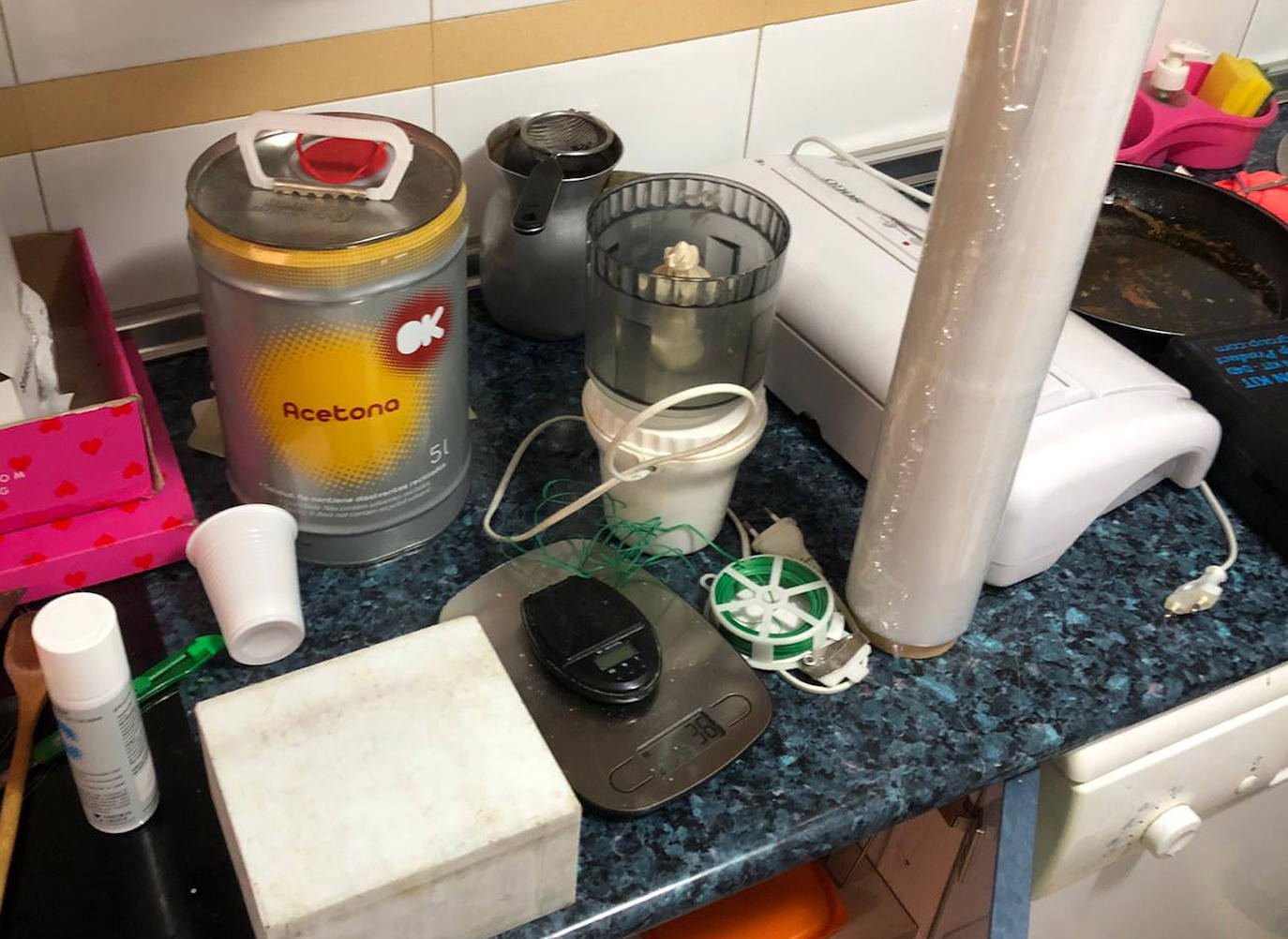 Fotos: OPERACIÓN ANTIDROGA DE LA GUARDIA CIVIL DE SEGOVIA