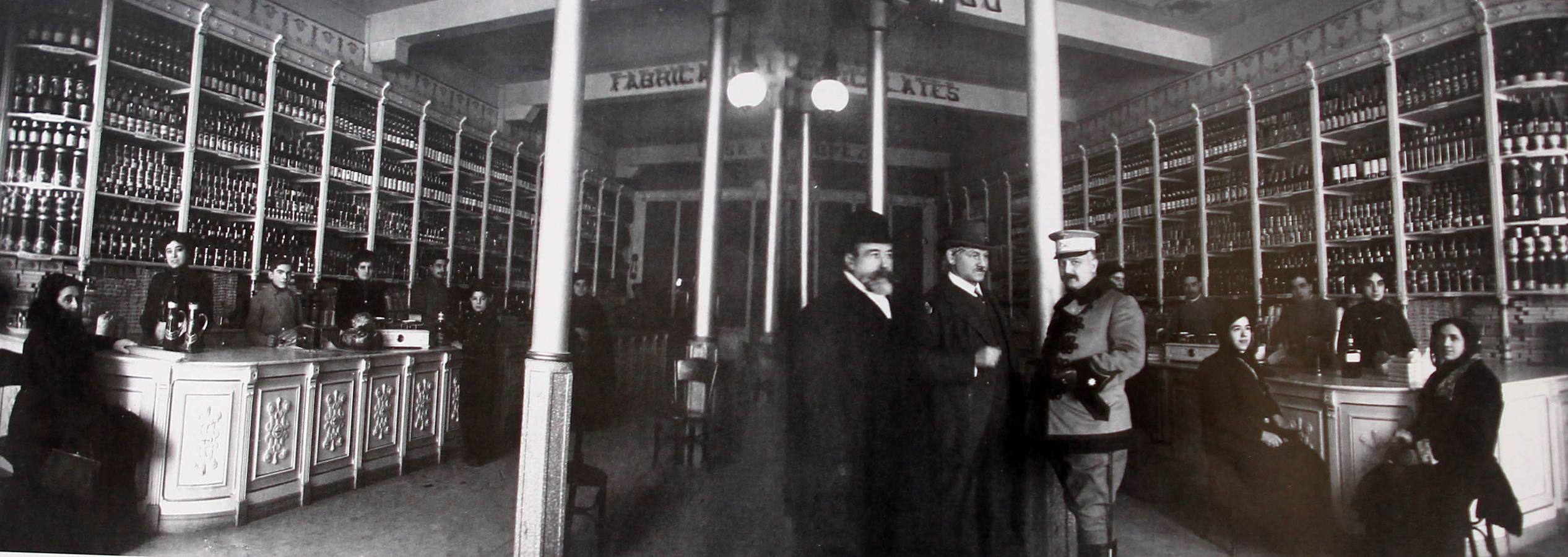 Interior de la tienda Eudosio López, en la calle Santiago.