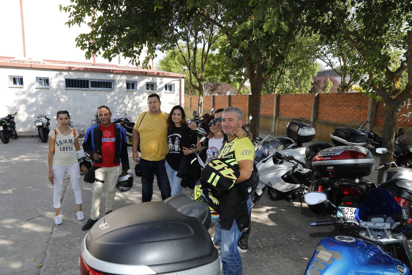 Fotos: La concentración de motos de Campaspero reúne a 160 aficionados