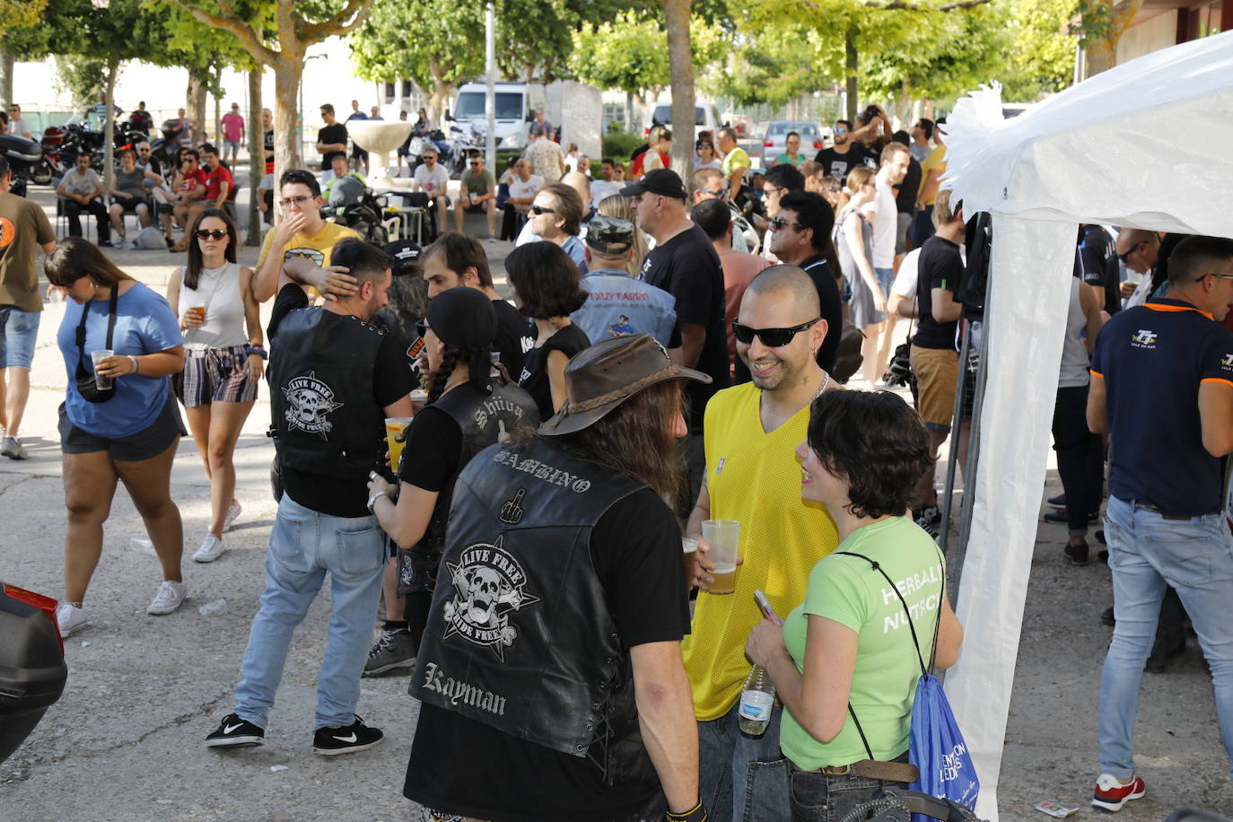 Fotos: La concentración de motos de Campaspero reúne a 160 aficionados