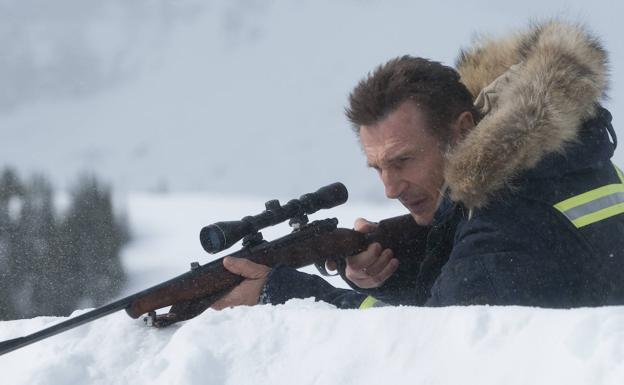 Liam Neeson en 'Venganza bajo cero'.
