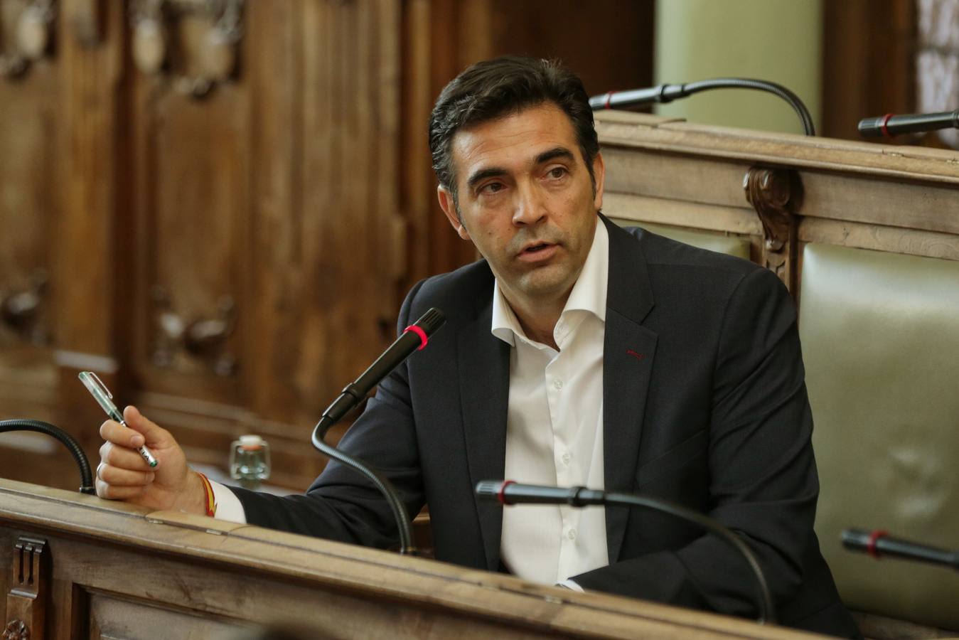 Fotos: Pleno en el Ayuntamiento de Valladolid