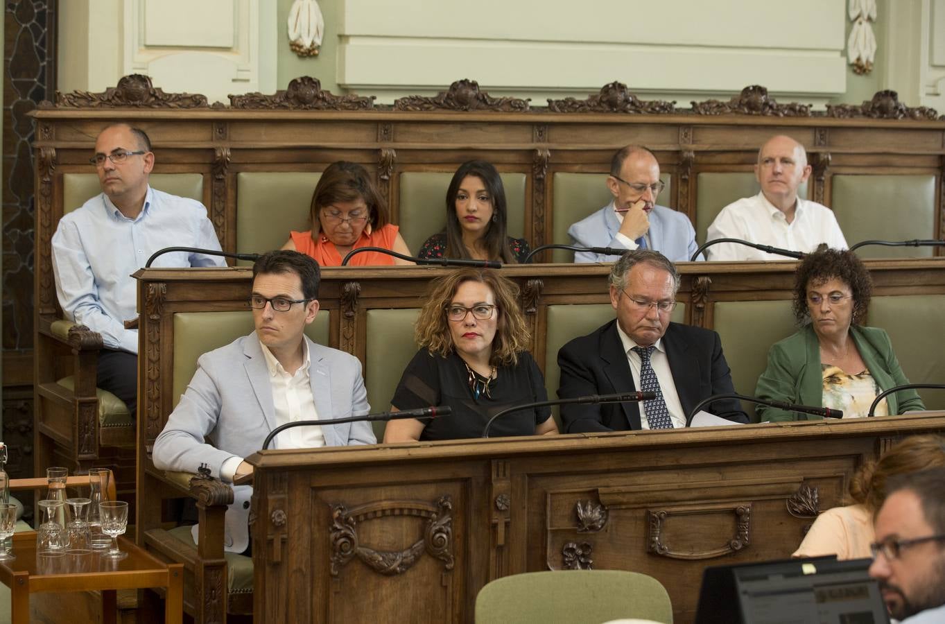 Fotos: Pleno en el Ayuntamiento de Valladolid