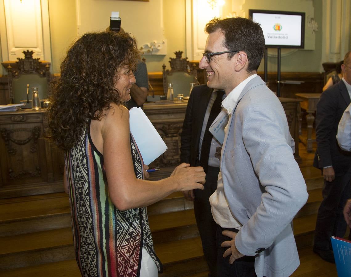 Fotos: Pleno en el Ayuntamiento de Valladolid
