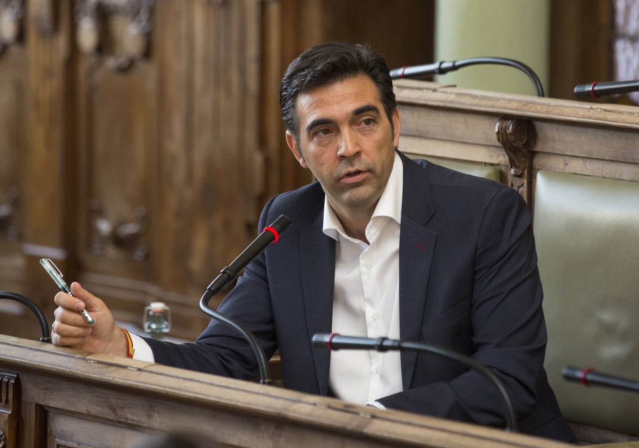 Fotos: Pleno en el Ayuntamiento de Valladolid