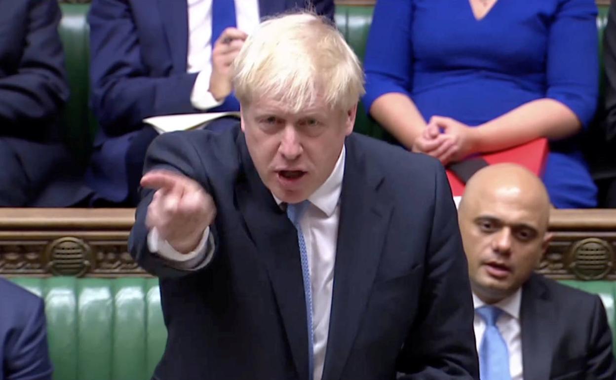 El primer ministro de Reino Unido, Boris Johnson.