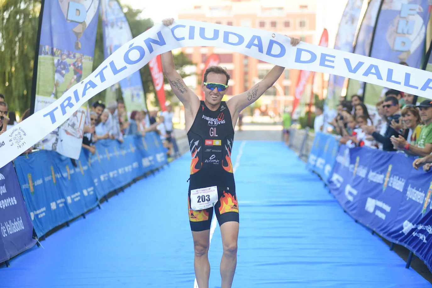 Fotos: XXII edición del Triatlón Ciudad de Valladolid