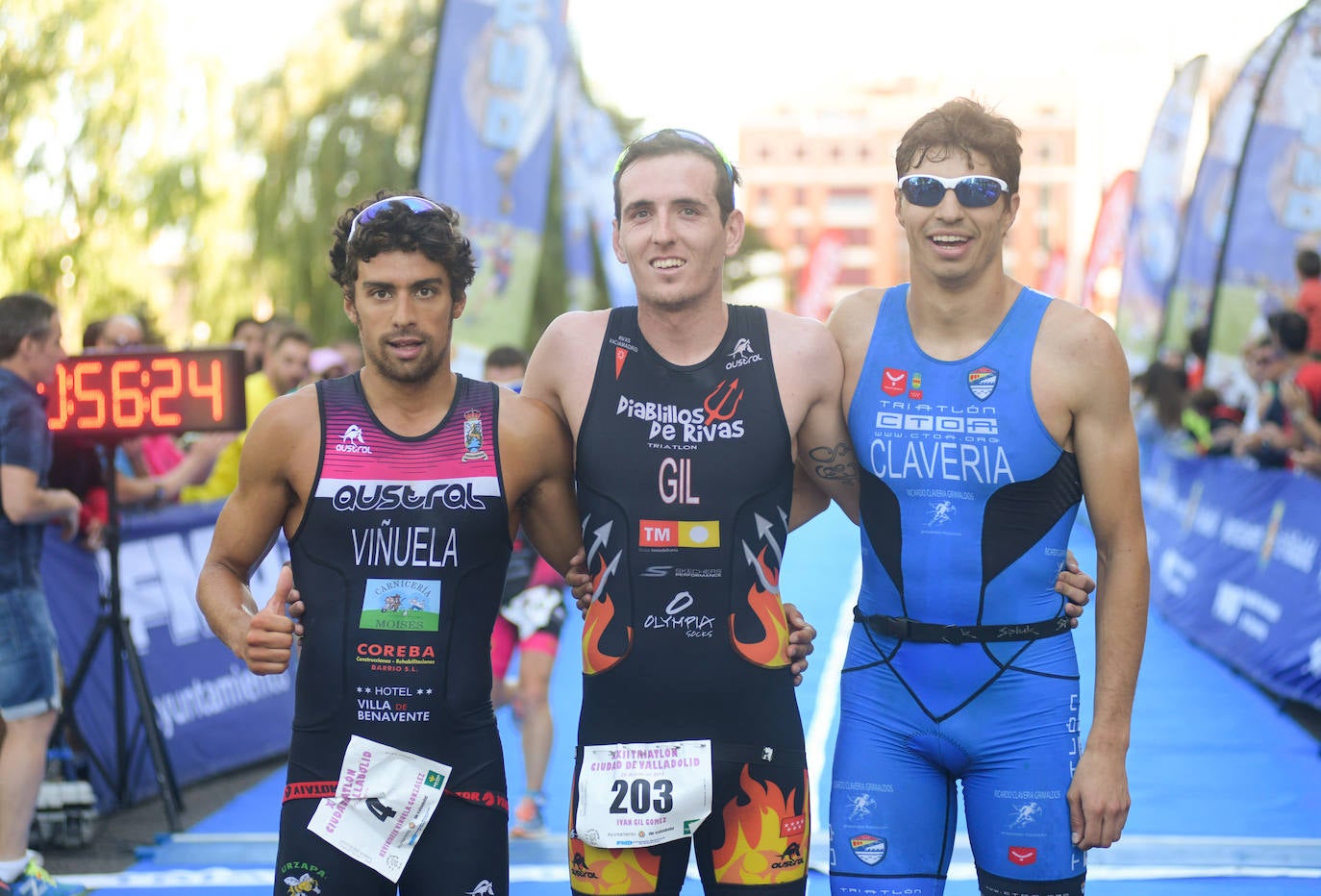 Fotos: XXII edición del Triatlón Ciudad de Valladolid