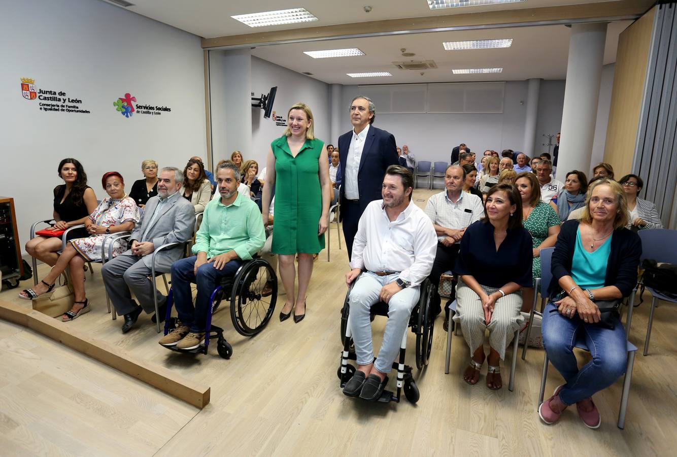 La consejera de Familia e Igualdad de Oportunidades, Isabel Blanco, se reúne en Valladolid con las entidades del Tercer Sector de Castilla y León.