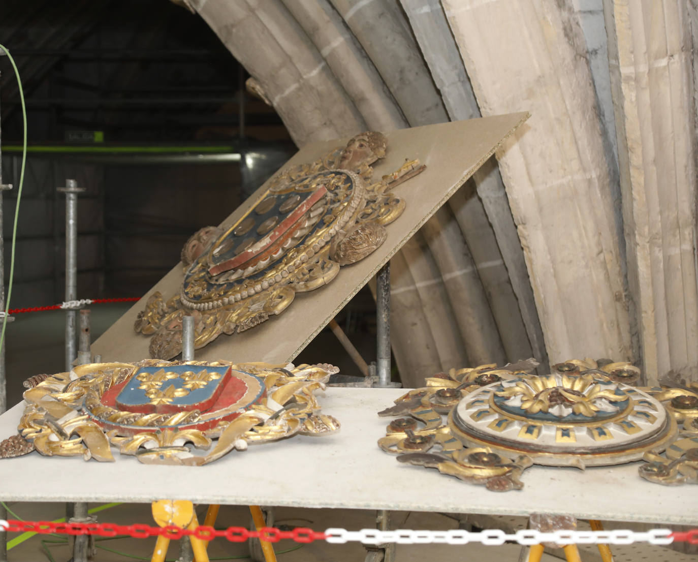 Fotos: Así es la catedral de Palencia vista desde sus obras