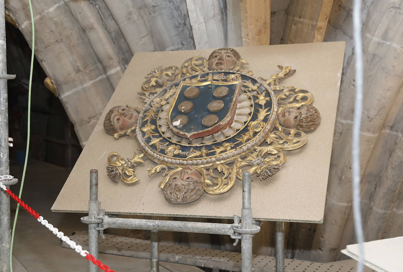 Fotos: Así es la catedral de Palencia vista desde sus obras