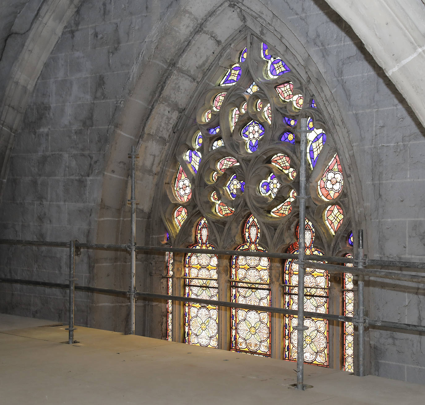 Fotos: Así es la catedral de Palencia vista desde sus obras