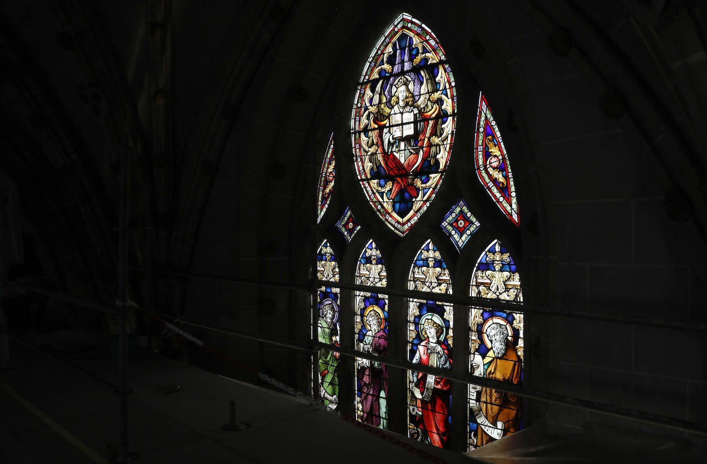 Fotos: Así es la catedral de Palencia vista desde sus obras