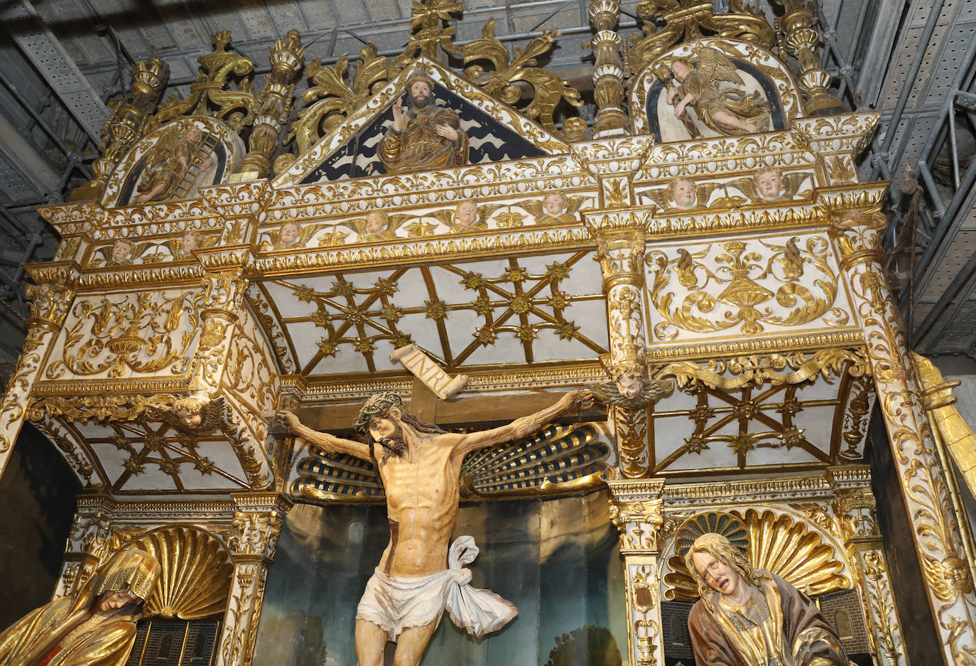 Fotos: Así es la catedral de Palencia vista desde sus obras