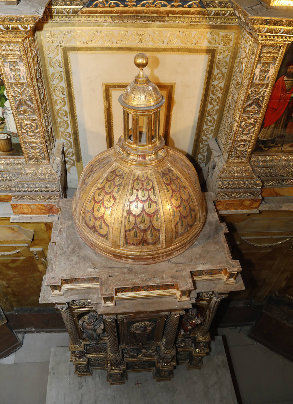 Fotos: Así es la catedral de Palencia vista desde sus obras