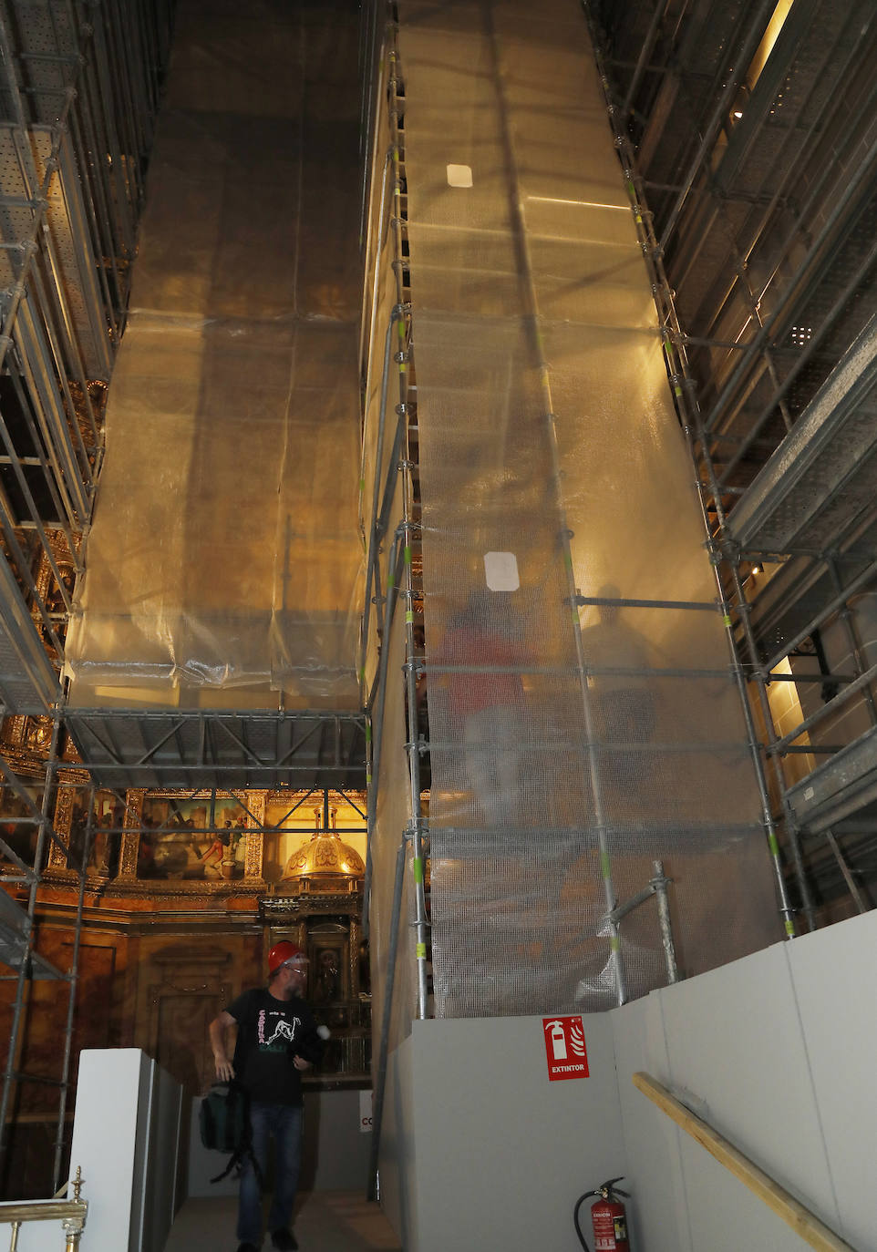 Fotos: Así es la catedral de Palencia vista desde sus obras