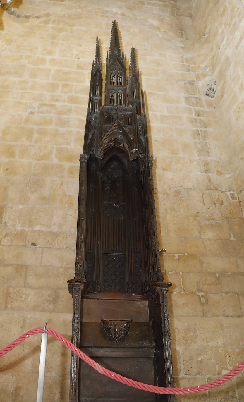 Fotos: Así es la catedral de Palencia vista desde sus obras