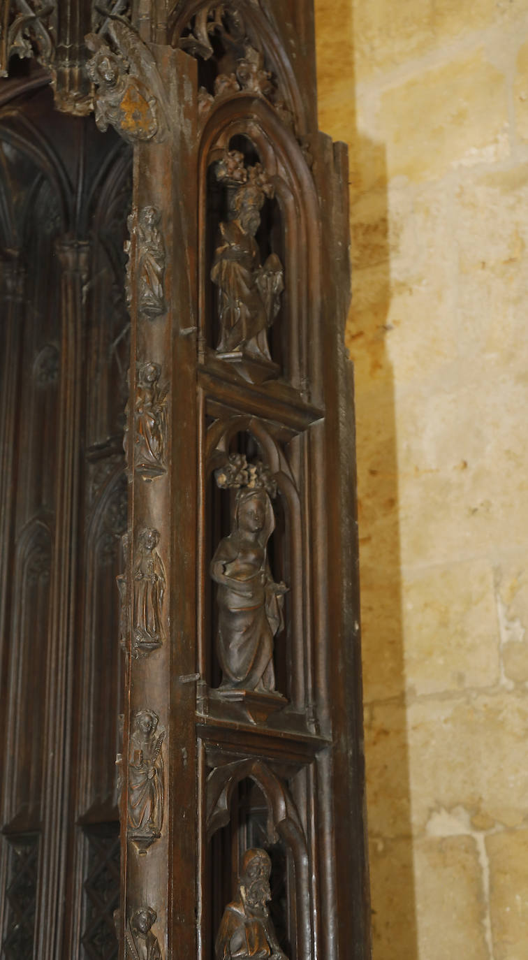 Fotos: Así es la catedral de Palencia vista desde sus obras