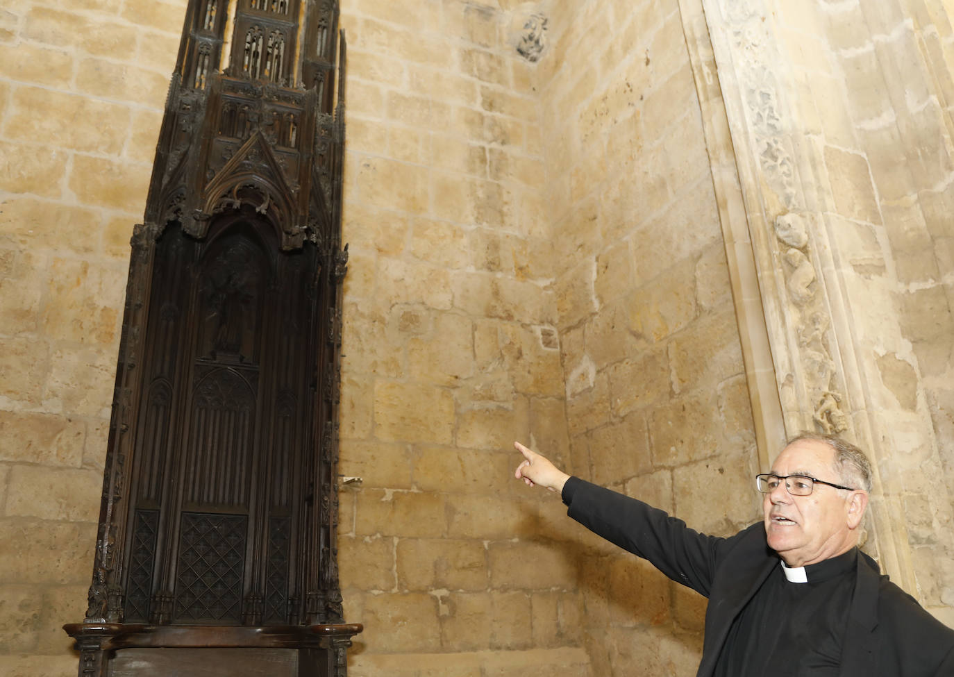 Fotos: Así es la catedral de Palencia vista desde sus obras